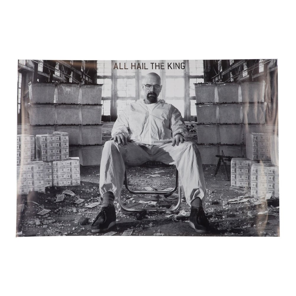 Amazon.com: Breaking Bad - All Hail the King 24x36 Standard Wall
